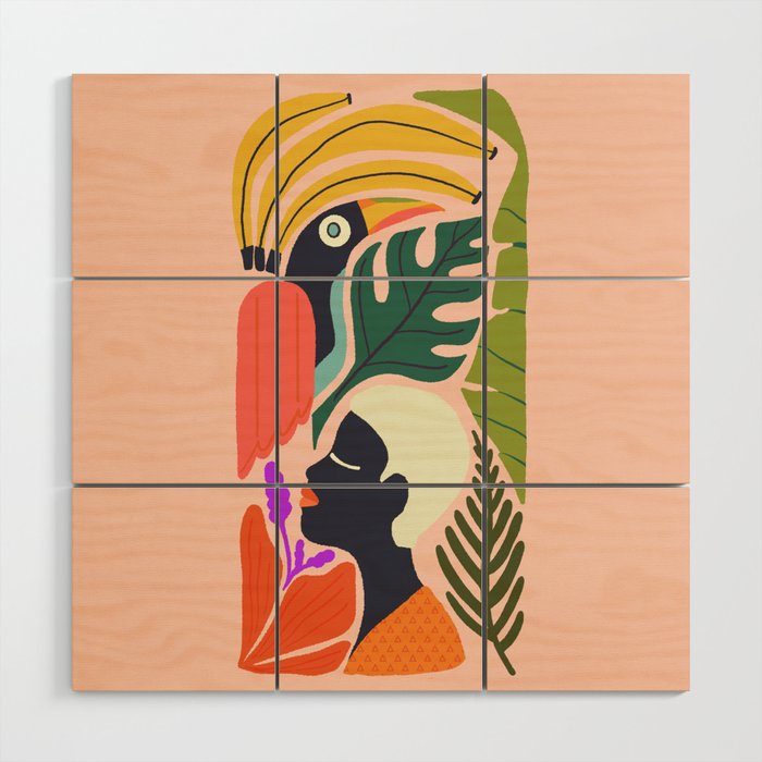 Brazil Vibes Wood Wall Art Gallery Image 1