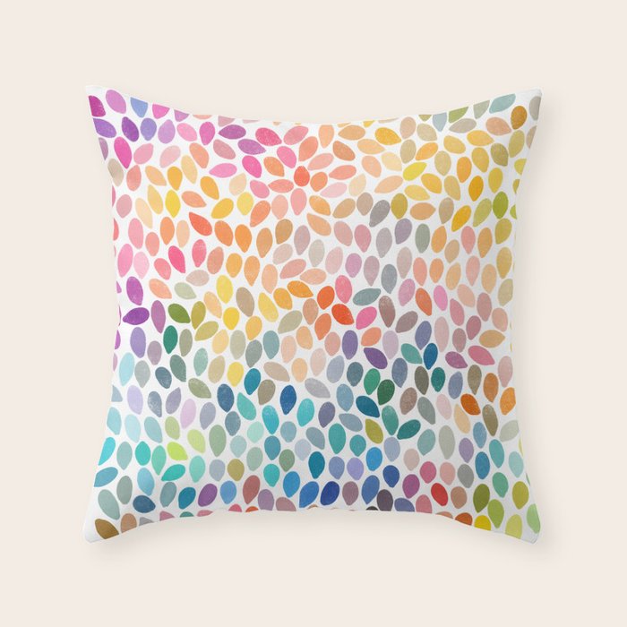 rain 21 Throw Pillow Gallery Image 6