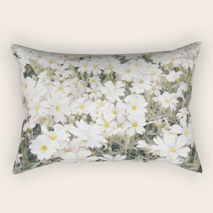 Flower Party Rectangular Pillow Gallery Image 2