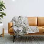 Flower Party Throw Blanket Gallery Image 1