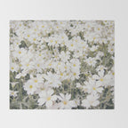 Flower Party Throw Blanket Gallery Image 2