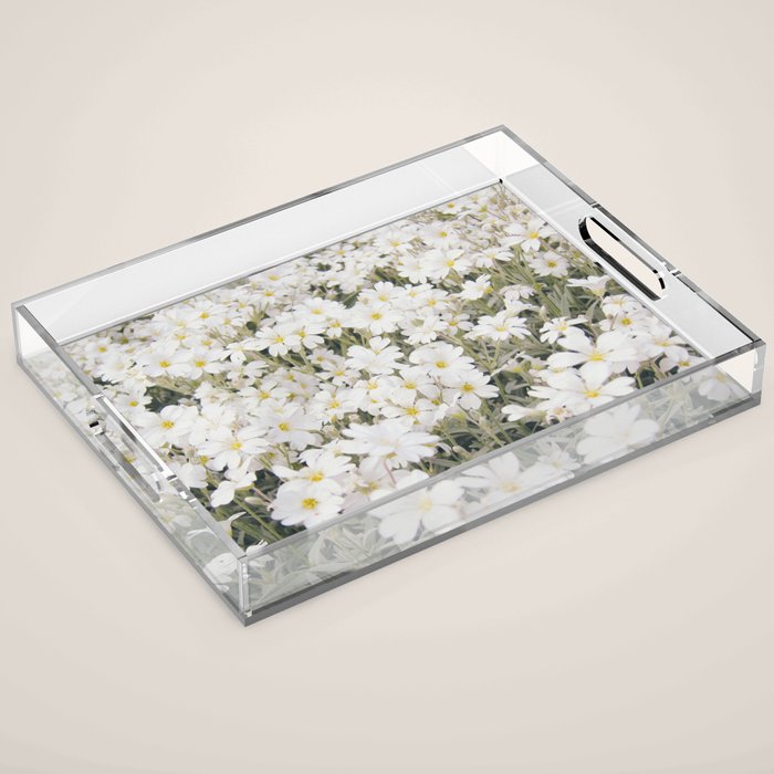 Flower Party Acrylic Tray Gallery Image 1