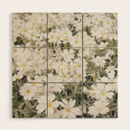 Flower Party Wood Wall Art Gallery Image 1