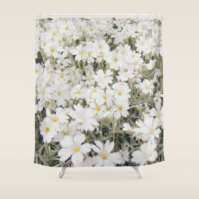 Flower Party Shower Curtain Gallery Image 1