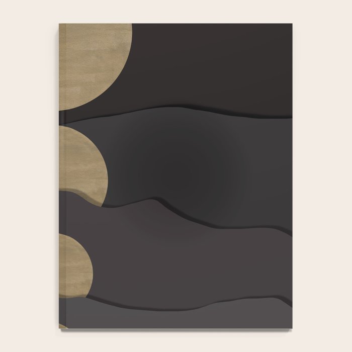 Golden moon phases  Notebook Gallery Image 4