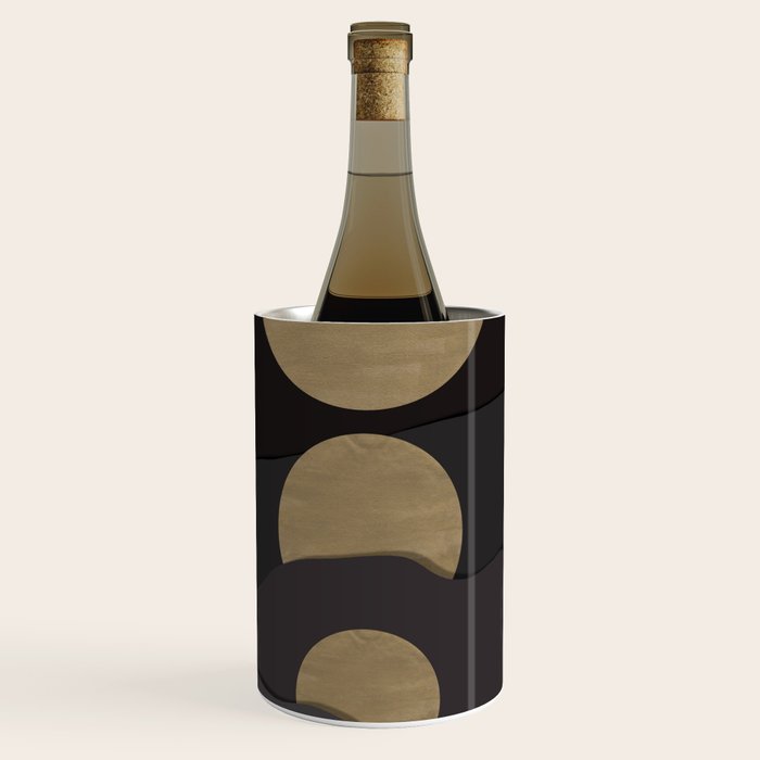 Golden moon phases  Wine Chiller Gallery Image 1