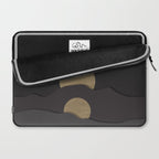 Golden moon phases  Laptop Sleeve Gallery Image 2