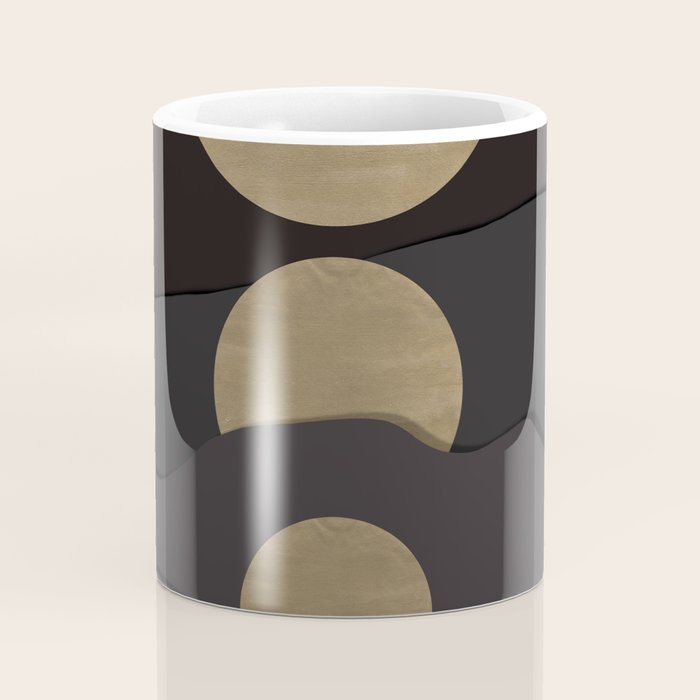 Golden moon phases  Coffee Mug Gallery Image 4