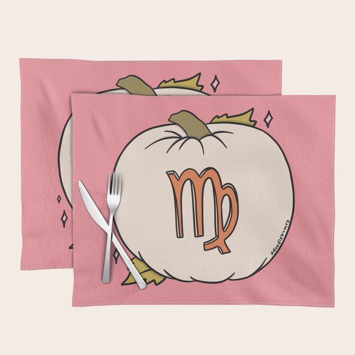 Virgo Pumpkin Placemat Gallery Image 1