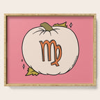 Virgo Pumpkin Serving Tray Gallery Image 1