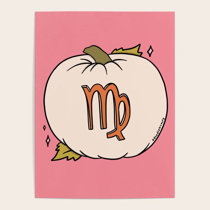 Virgo Pumpkin Poster Gallery Image 1