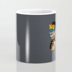 Cat and Plant 11 (Black Cats) Coffee Mug Gallery Image 4