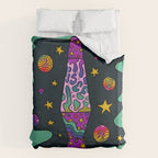Pisces Lava Lamp Duvet Cover Gallery Image 6