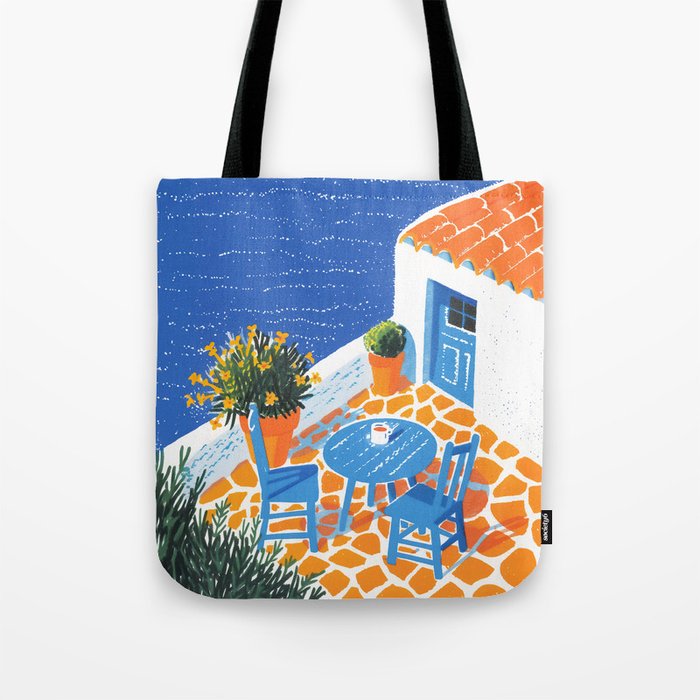 Coffee with a view Tote Bag Gallery Image 1