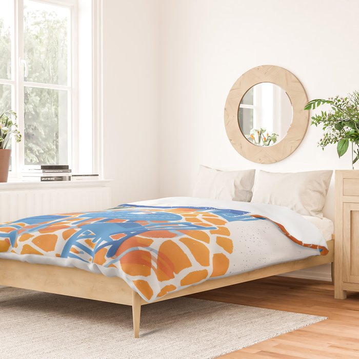Coffee with a view Duvet Cover Gallery Image 2
