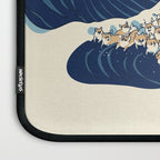 The Great Wave of Corgis Laptop Sleeve Gallery Image 3
