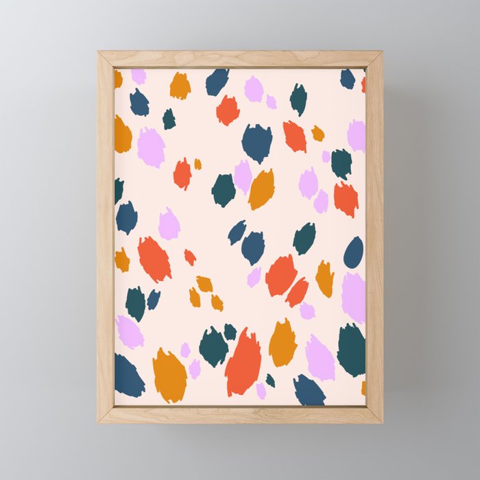Rainbow Animal Print  Mini Art Print Gallery Image 1