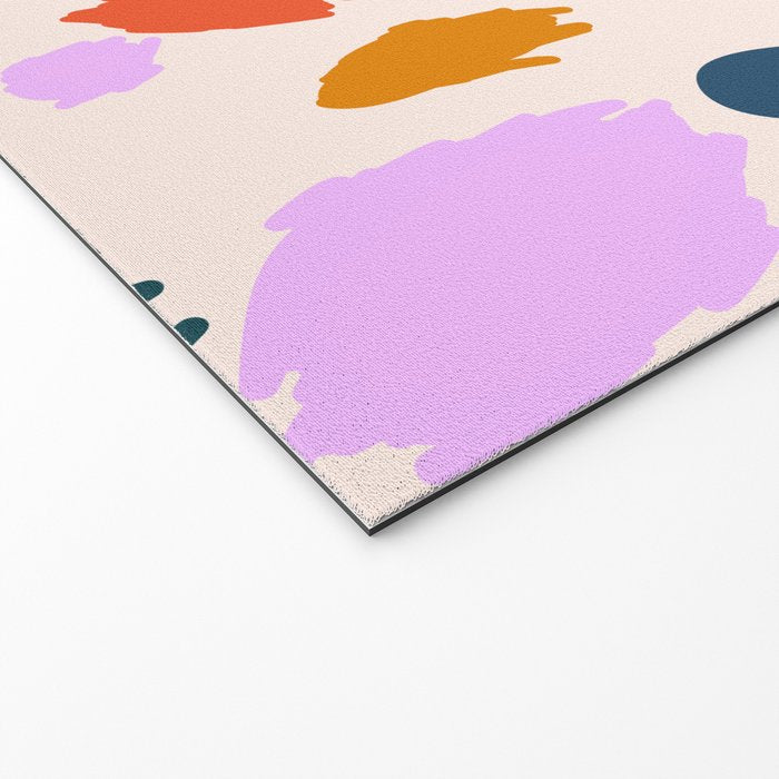 Rainbow Animal Print  Welcome Mat Gallery Image 2