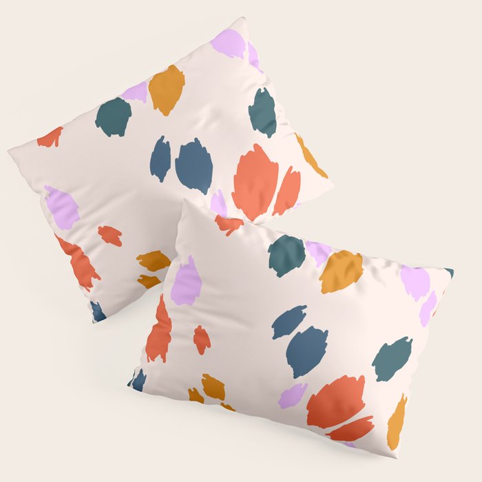 Rainbow Animal Print  Pillow Sham Gallery Image 1