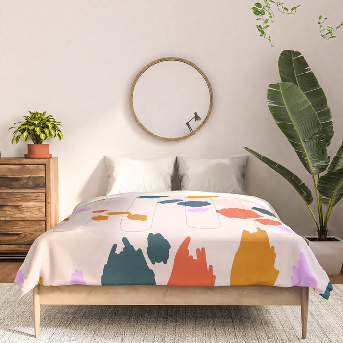 Rainbow Animal Print  Comforter Gallery Image 3