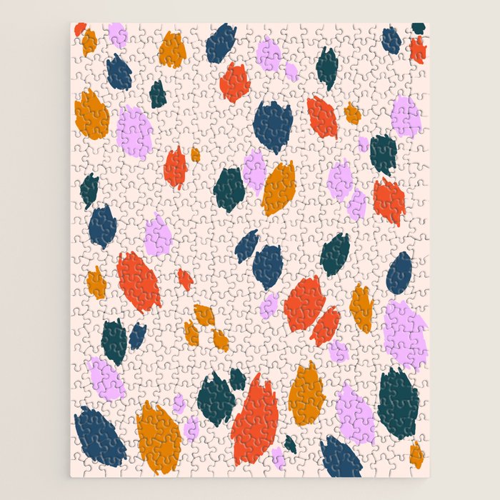Rainbow Animal Print  Jigsaw Puzzle Gallery Image 1