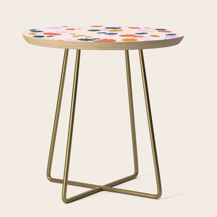 Rainbow Animal Print  Side Table Gallery Image 1