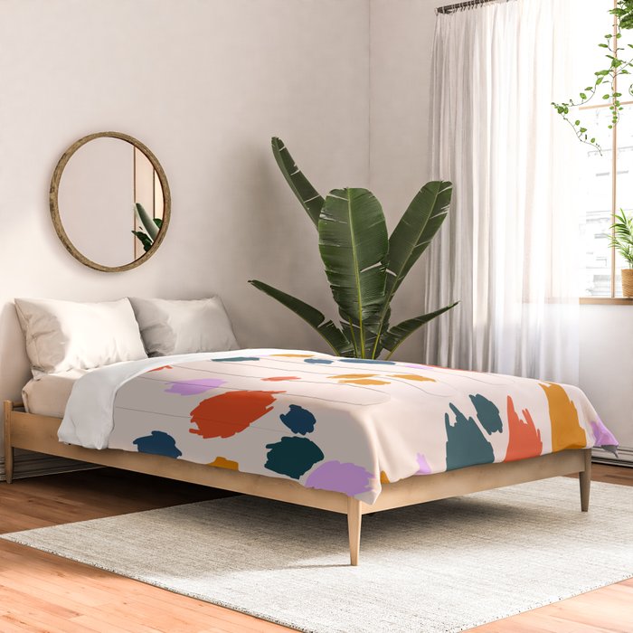 Rainbow Animal Print  Comforter Gallery Image 2