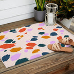 Rainbow Animal Print  Outdoor Rug Gallery Image 2
