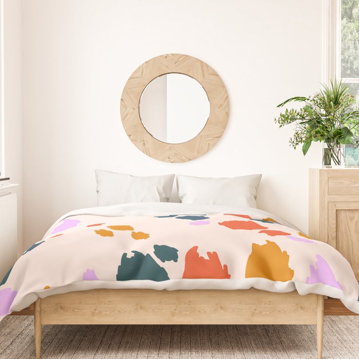 Rainbow Animal Print  Duvet Cover Gallery Image 3