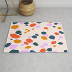 Rainbow Animal Print  Rug Gallery Image 1