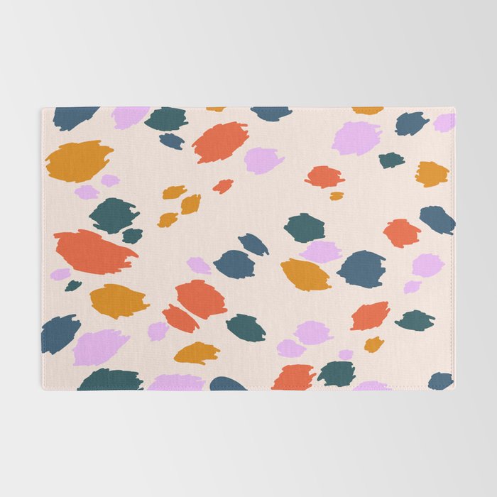 Rainbow Animal Print  Rug Gallery Image 2