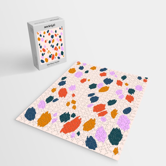 Rainbow Animal Print  Jigsaw Puzzle Gallery Image 2