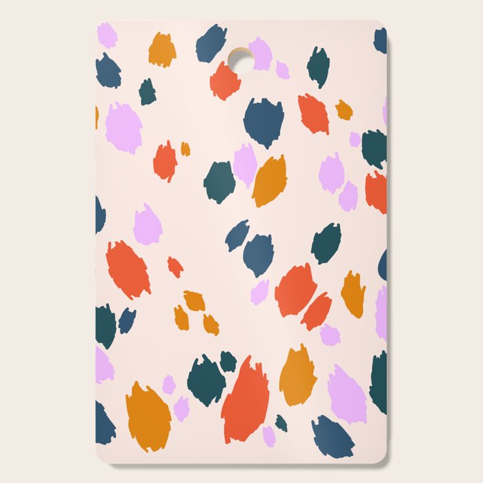 Rainbow Animal Print  Cutting Board Gallery Image 1