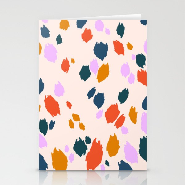 Rainbow Animal Print  Stationery Card Gallery Image 2