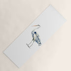 Blue Heron  Yoga Mat Gallery Image 1