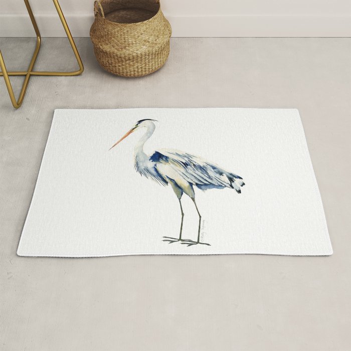 Blue Heron  Rug Gallery Image 1