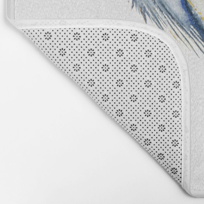 Blue Heron  Bath Mat Gallery Image 2