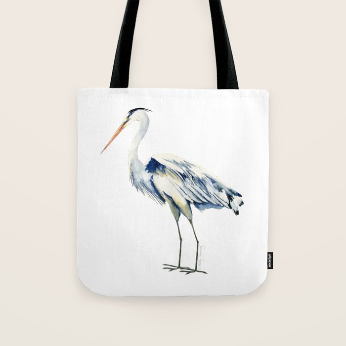 Blue Heron  Tote Bag Gallery Image 1