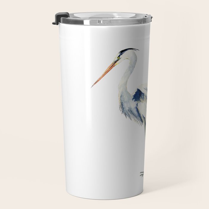 Blue Heron  Travel Mug Gallery Image 3