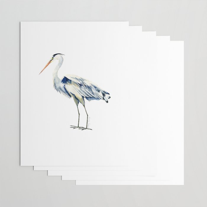 Blue Heron  Wrapping Paper Gallery Image 3