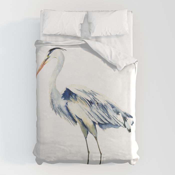 Blue Heron  Duvet Cover Gallery Image 6
