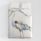 Blue Heron  Duvet Cover Gallery Image 6