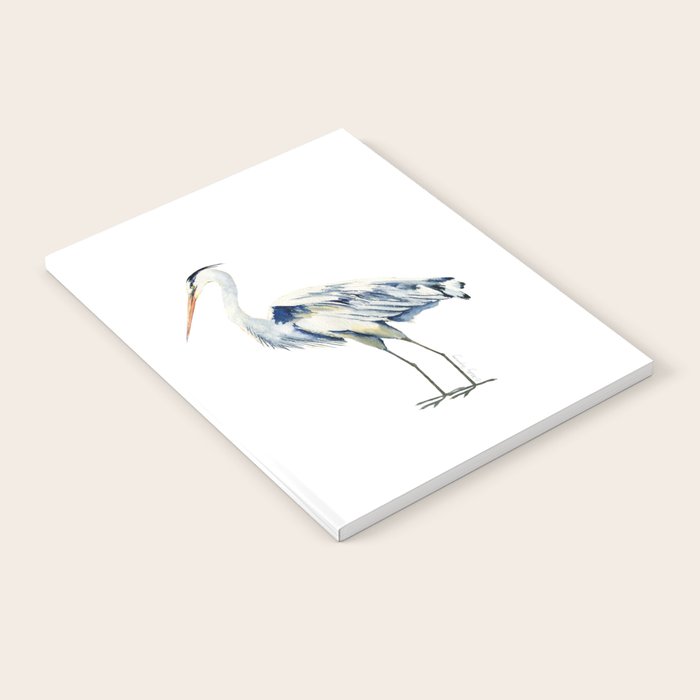 Blue Heron  Notebook Gallery Image 2
