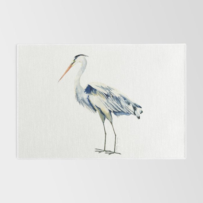 Blue Heron  Rug Gallery Image 2