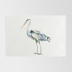 Blue Heron  Rug Gallery Image 2