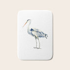 Blue Heron  Bath Mat Gallery Image 1