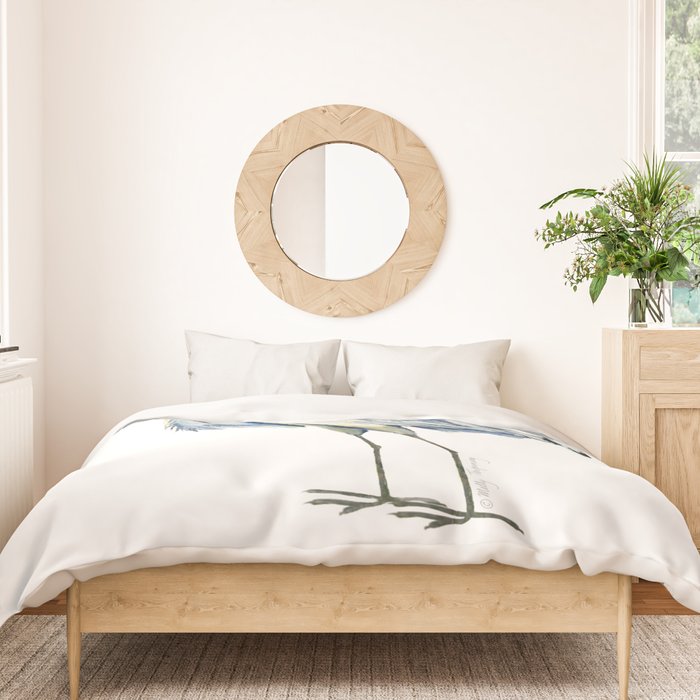Blue Heron  Duvet Cover Gallery Image 3
