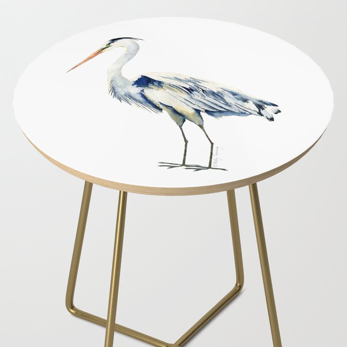 Blue Heron  Side Table Gallery Image 2