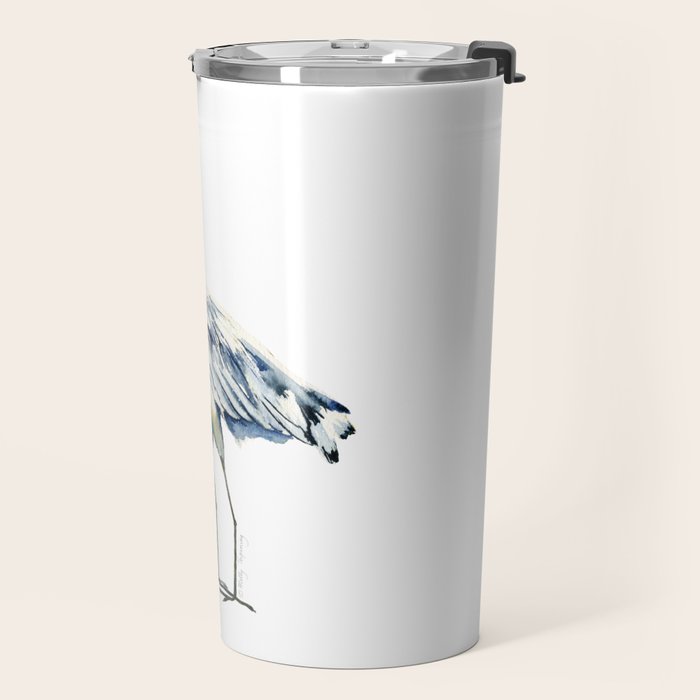 Blue Heron  Travel Mug Gallery Image 2