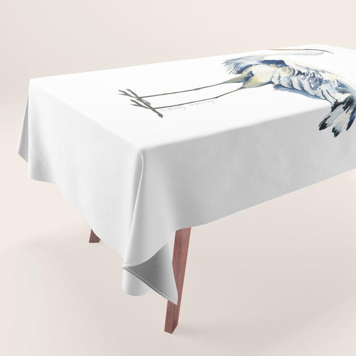 Blue Heron  Tablecloth Gallery Image 1